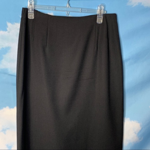 Collections Internationale-Black MidiSkirt size 10 - Picture 2 of 12